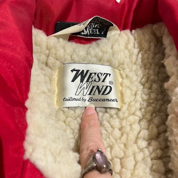 Vintage 60s Fishing Jacket Mens Large Niagara River Patch Sherpa Lined USA Coat - Picture 4 of 11